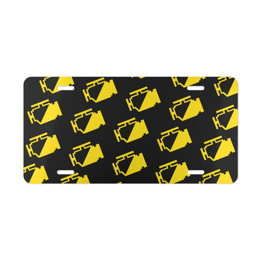 Check Engine Vanity Plate