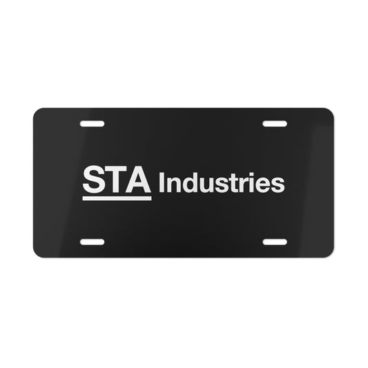 STA Industries Vanity Plate - Black