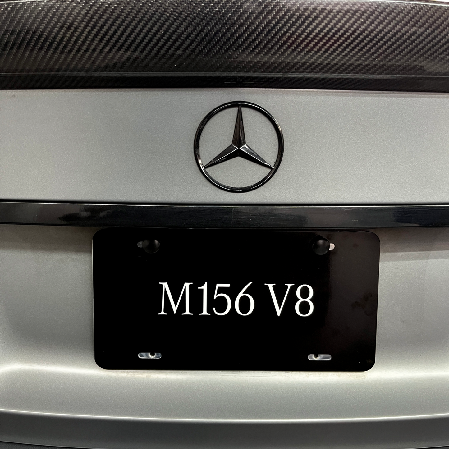 M156 V8 Vanity Plate