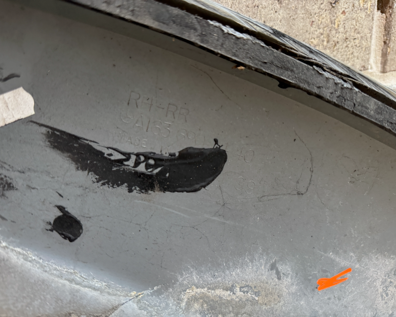 Mercedes W163 ML55 ML500 ML320 ML430 OEM Rear Right AMG/Sport Fender Flare