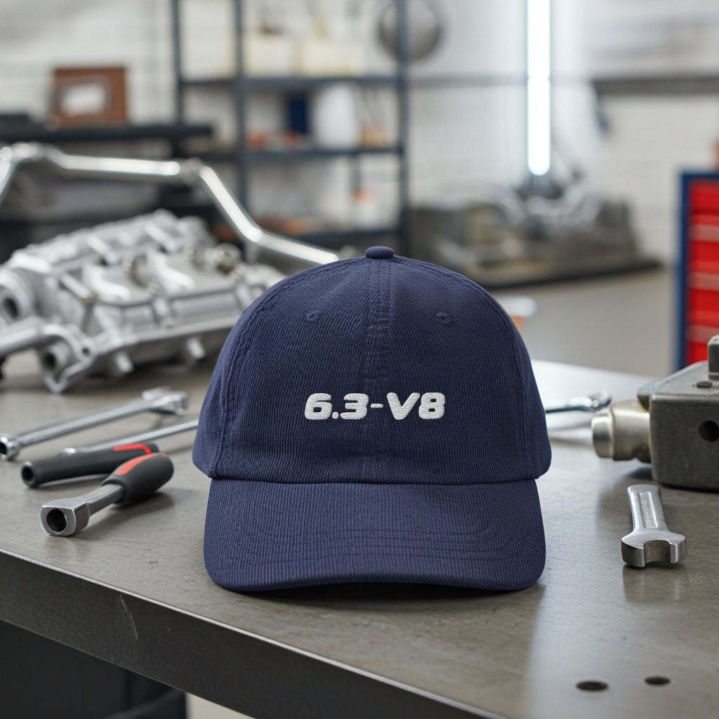 6.3 V8 Corduroy Hat