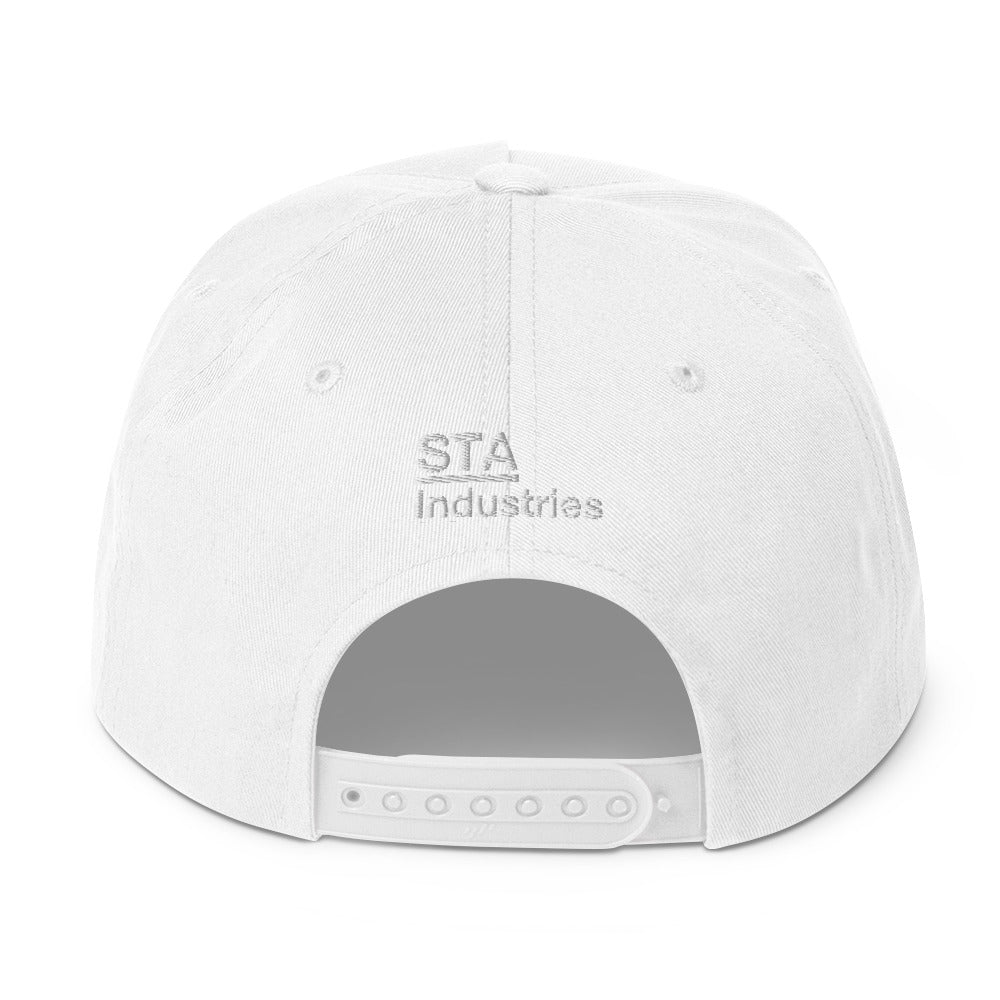 Check Engine Flat Bill Snapback Hat