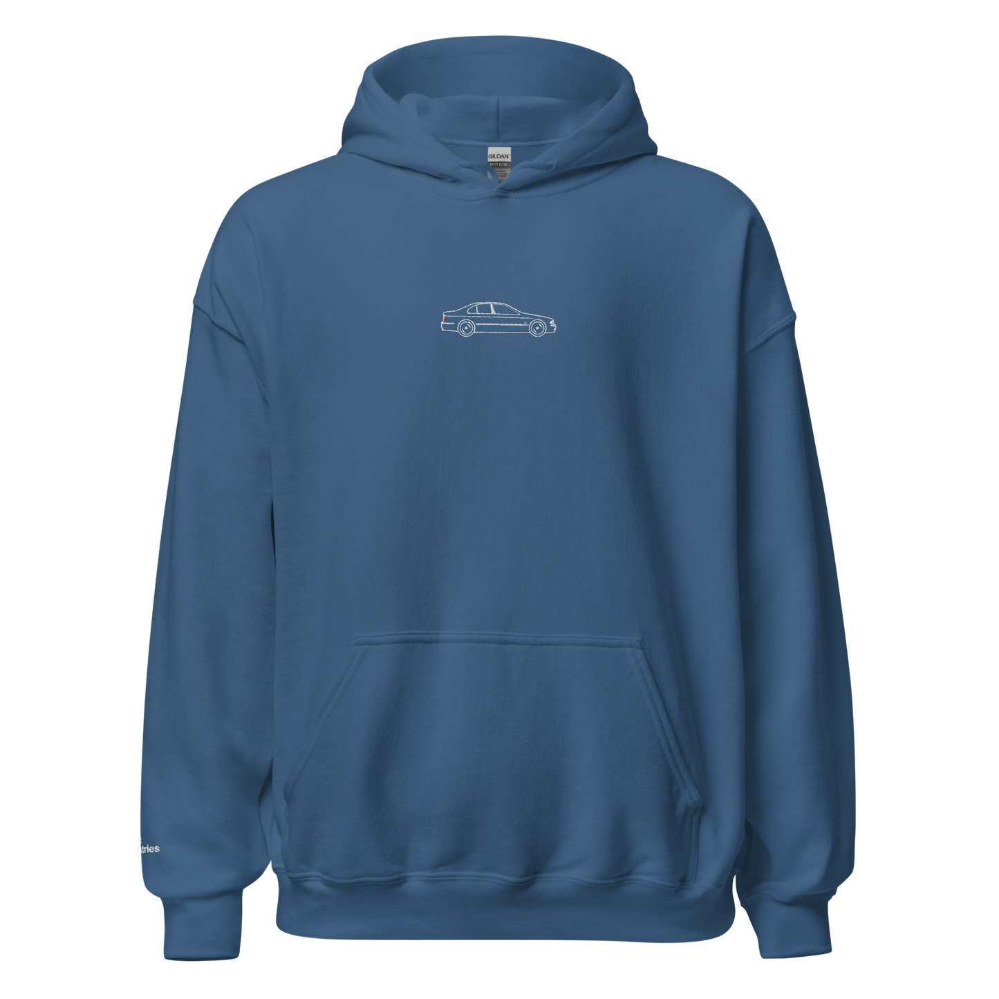 E39 Silhouette Embroidered Hoodie