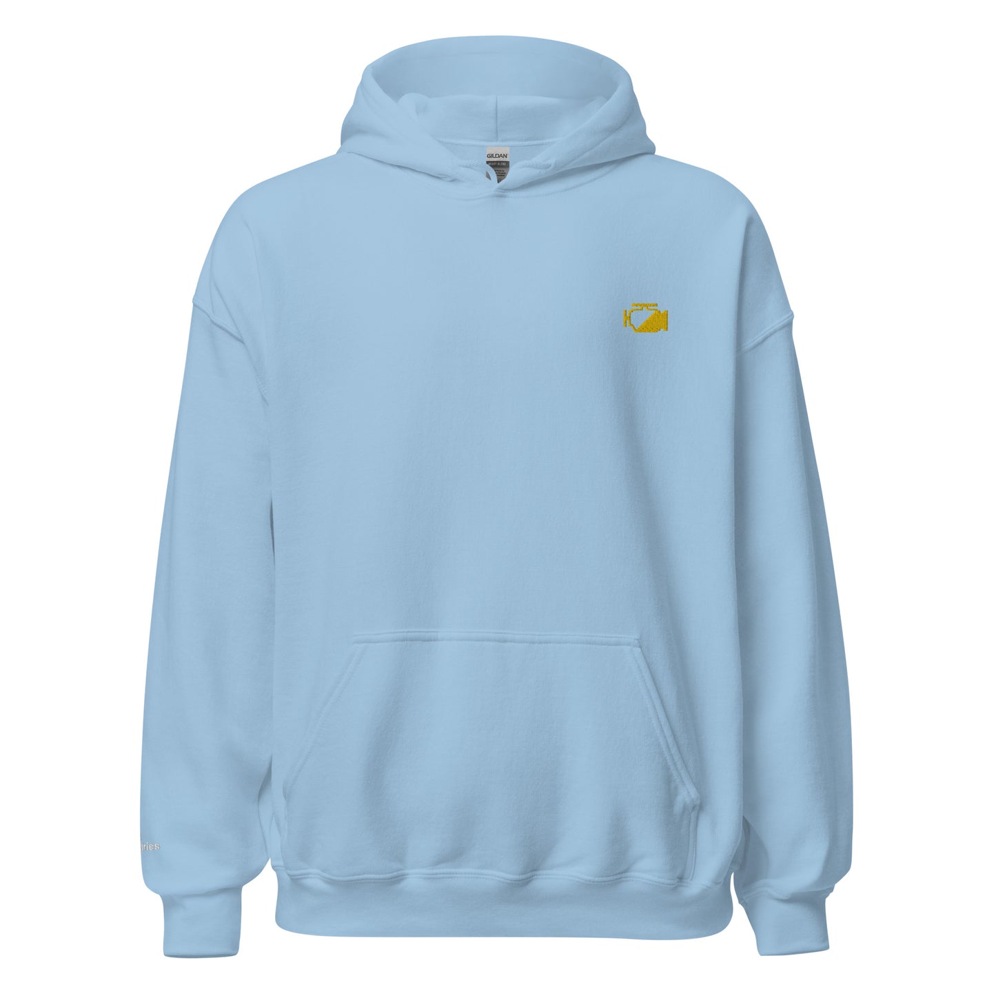 Check Engine Embroidered Hoodie
