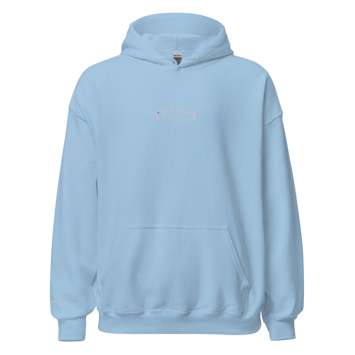 E46 Silhouette Embroidered Hoodie
