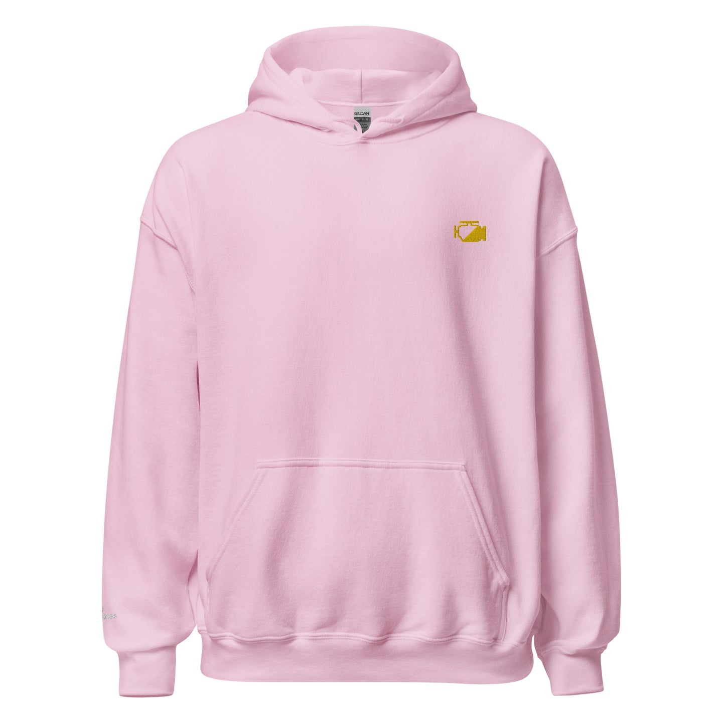 Check Engine Embroidered Hoodie