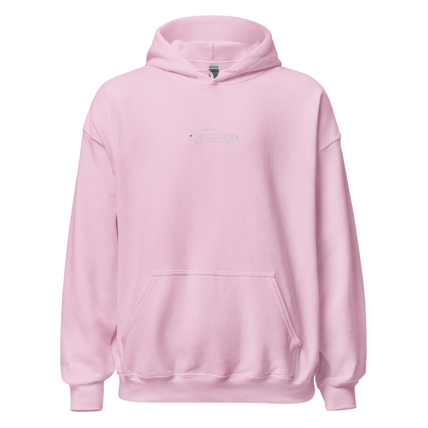 E46 Silhouette Embroidered Hoodie