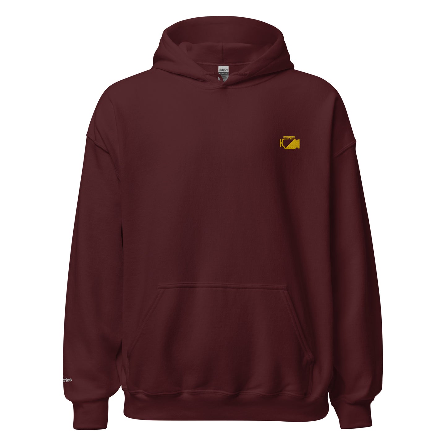 Check Engine Embroidered Hoodie