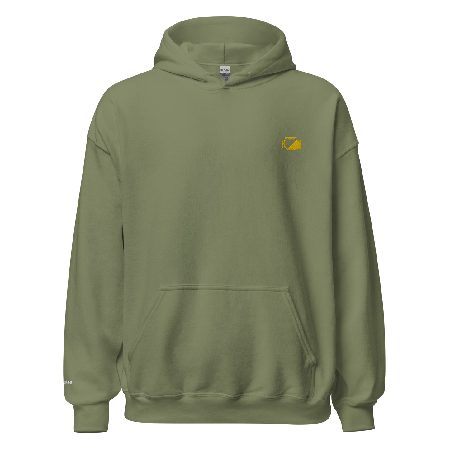 Check Engine Embroidered Hoodie