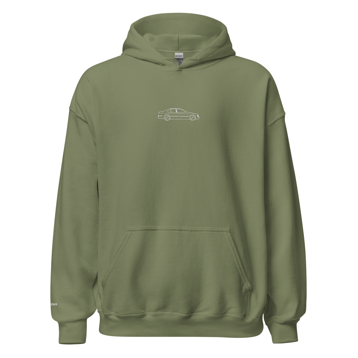 E39 Silhouette Embroidered Hoodie