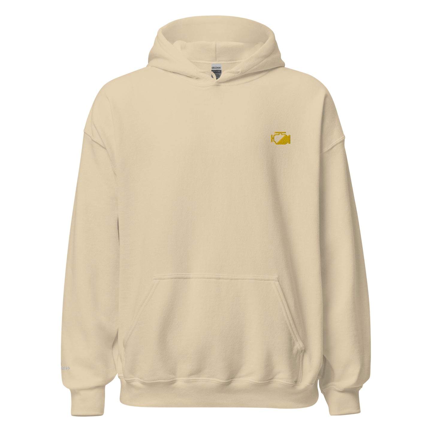 Check Engine Embroidered Hoodie