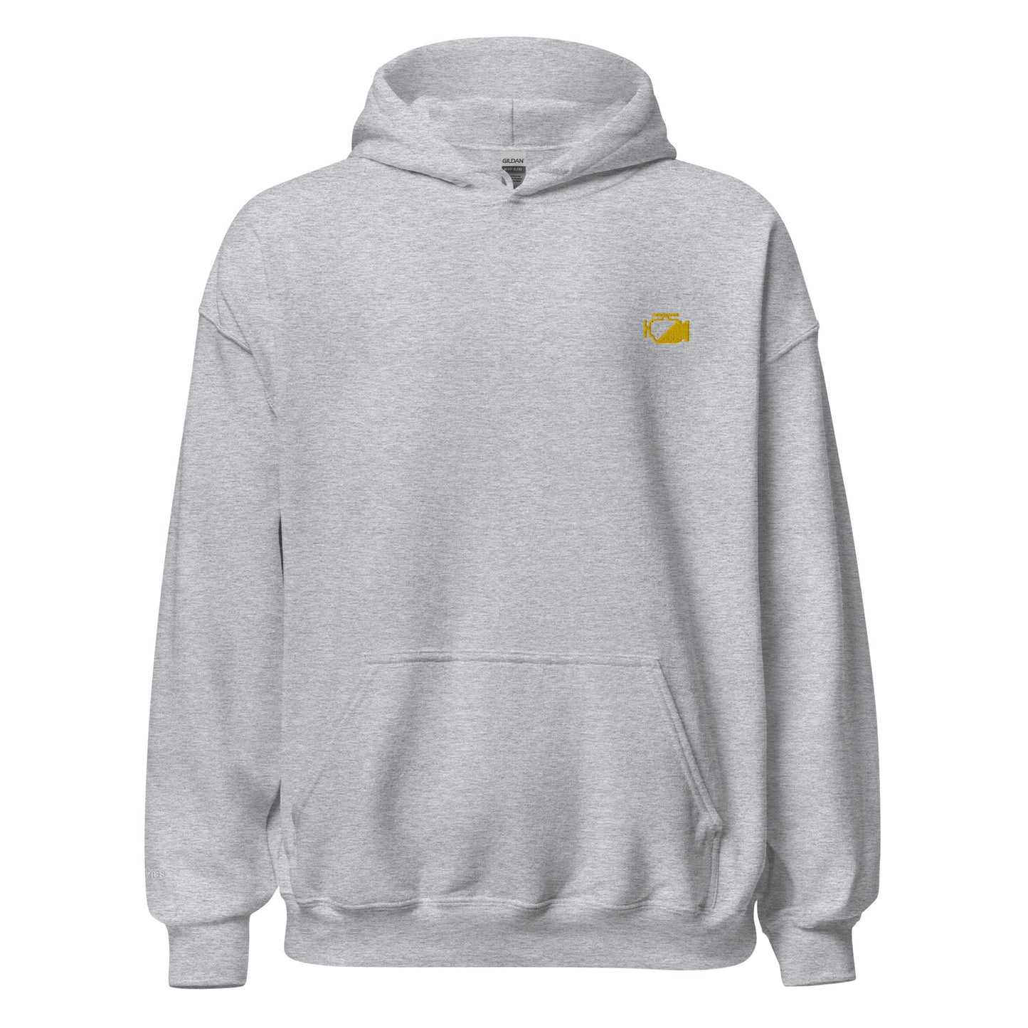 Check Engine Embroidered Hoodie