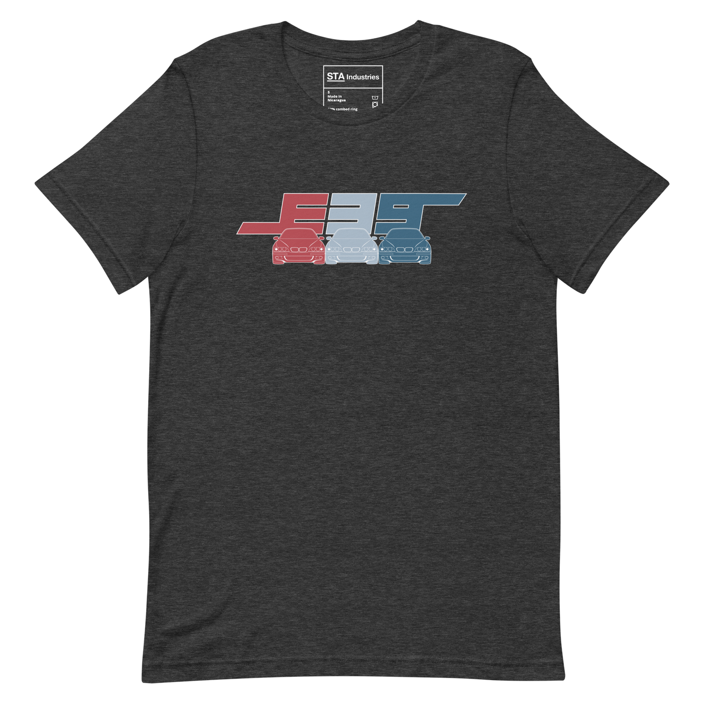 E39 Tricolor Printed T-Shirt