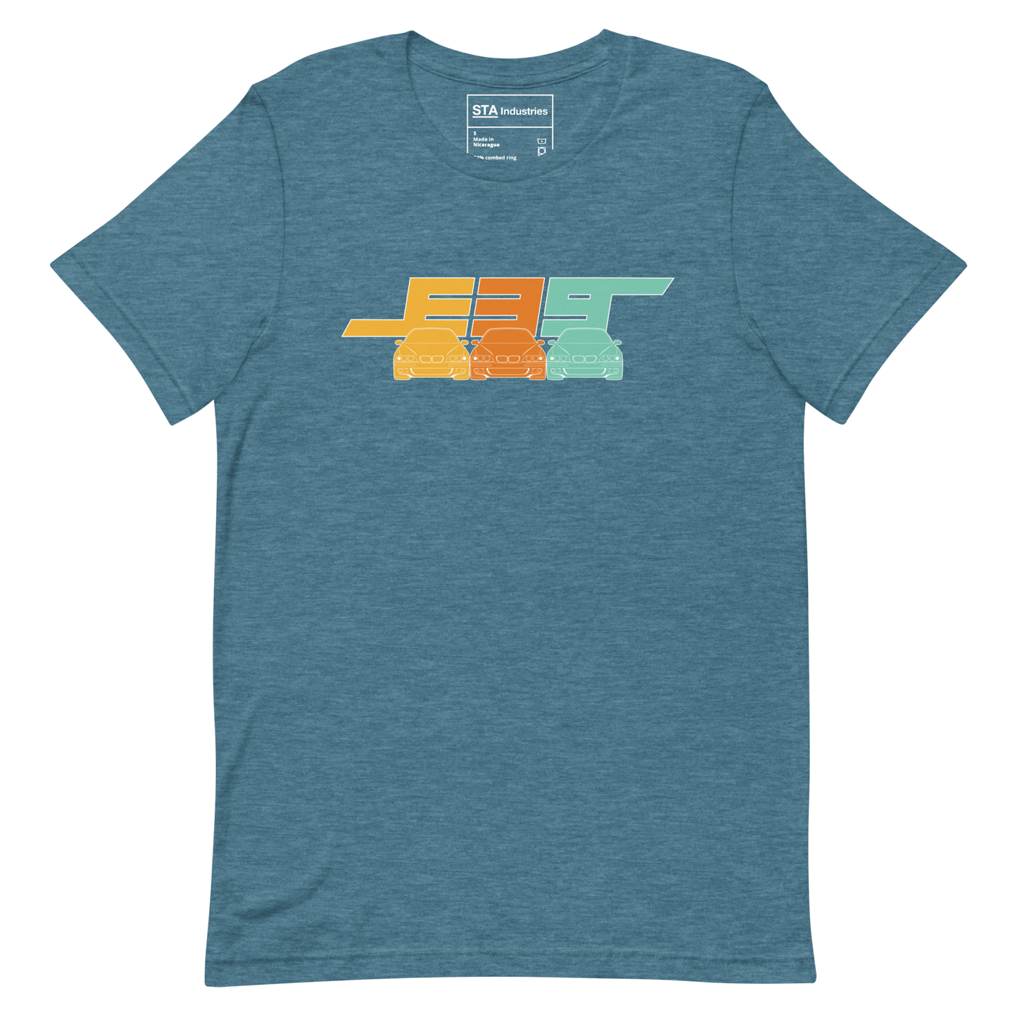 E39 Tricolor Printed T-Shirt