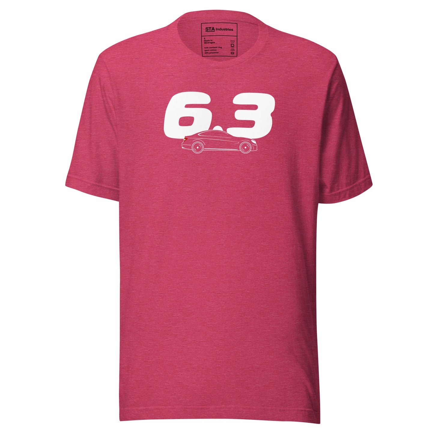 W204 C63 Coupe Silhouette "6.3" T-Shirt