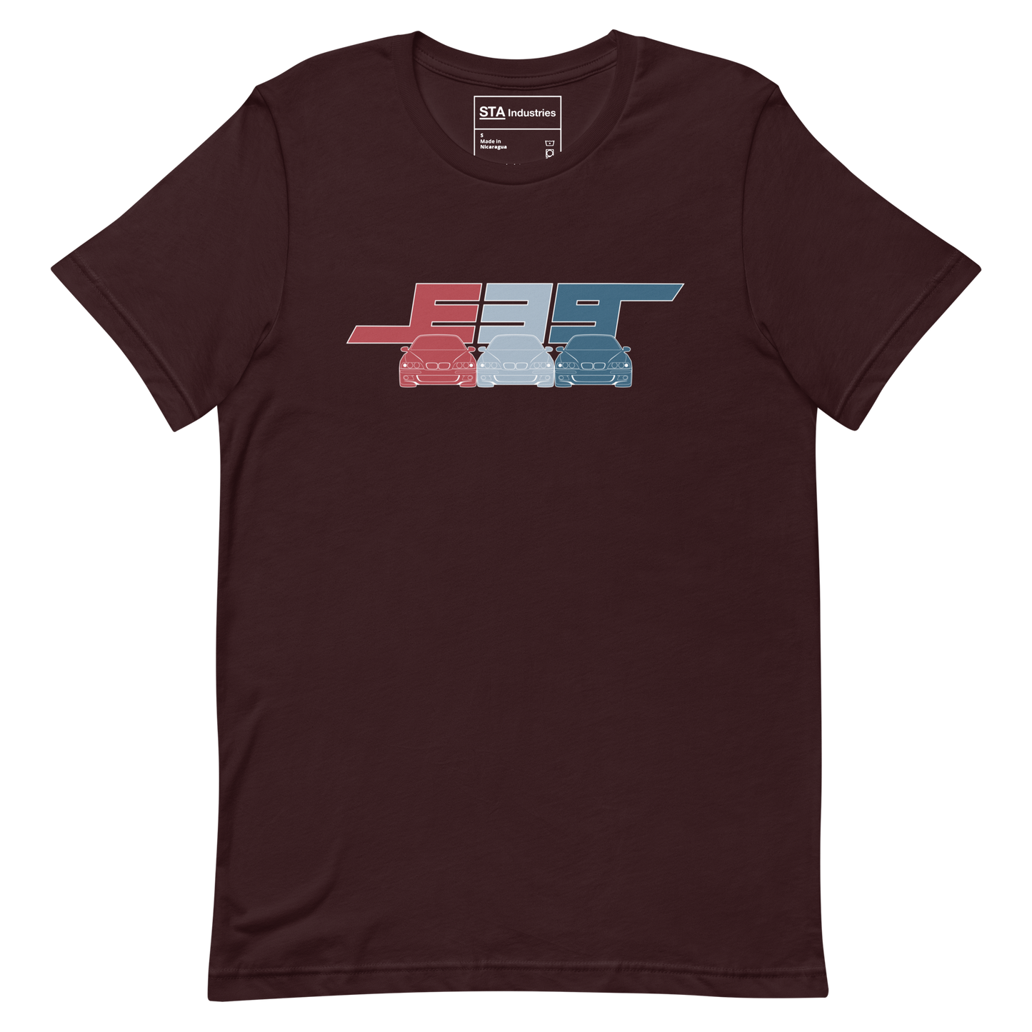 E39 Tricolor Printed T-Shirt