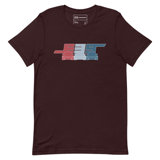 E39 Tricolor Printed T-Shirt