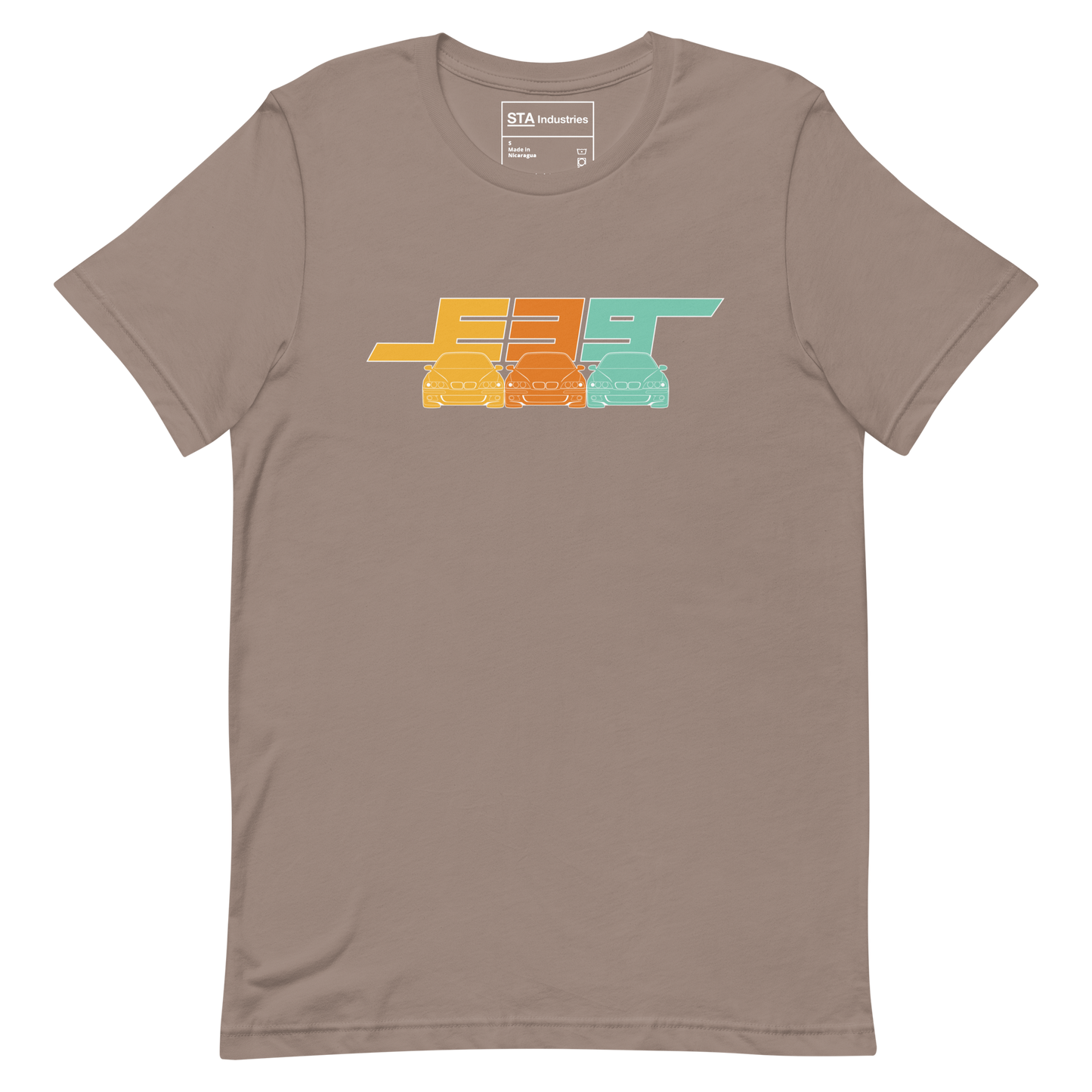 E39 Tricolor Printed T-Shirt