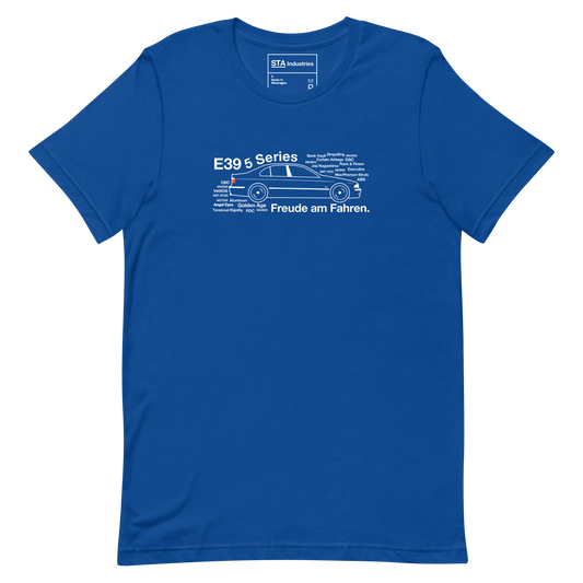 E39 5 Series Features T-Shirt