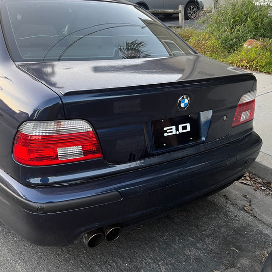 3.0 CSL Vanity Plate