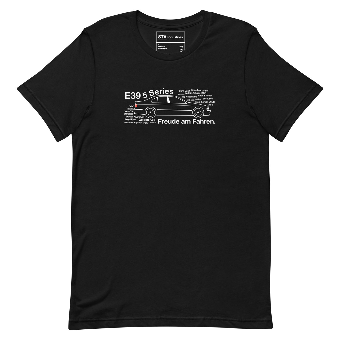 E39 5 Series Features T-Shirt