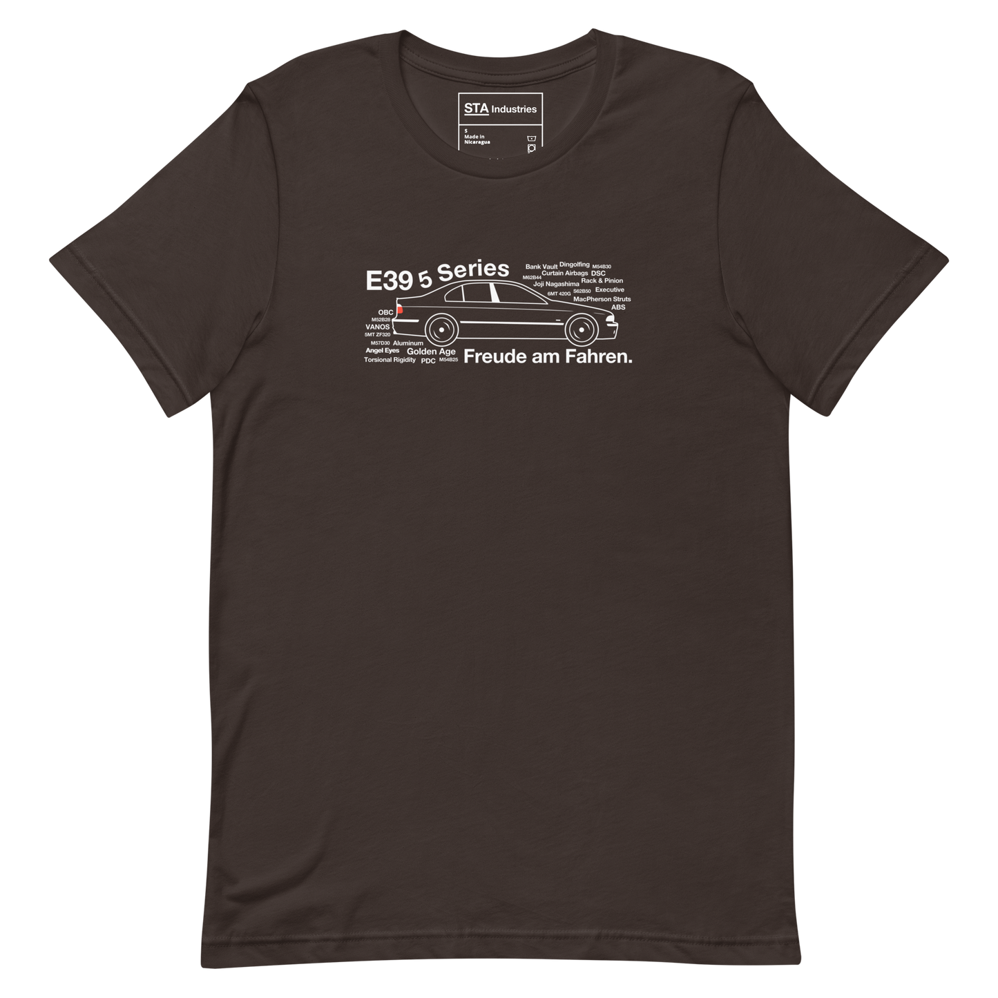 E39 5 Series Features T-Shirt