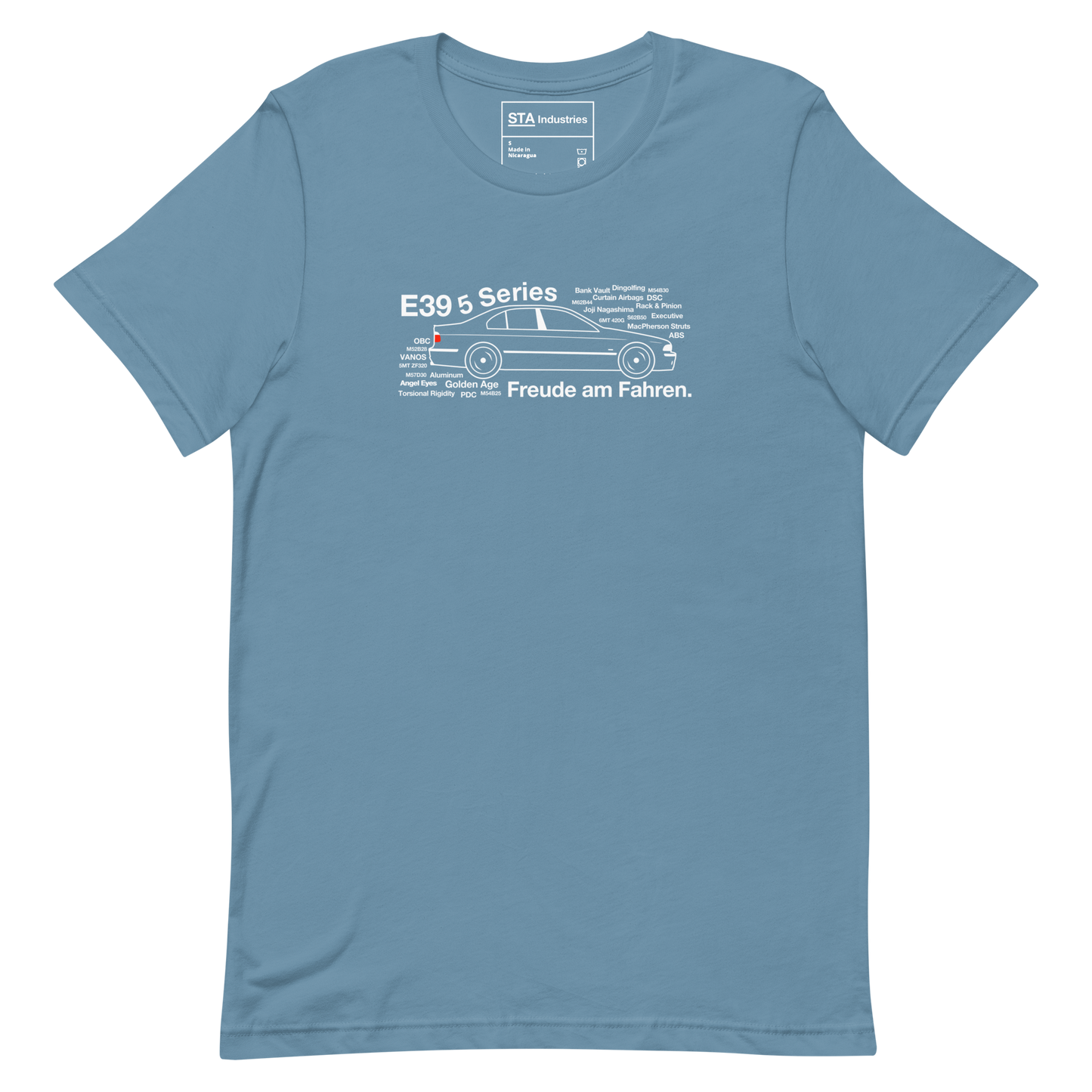 E39 5 Series Features T-Shirt